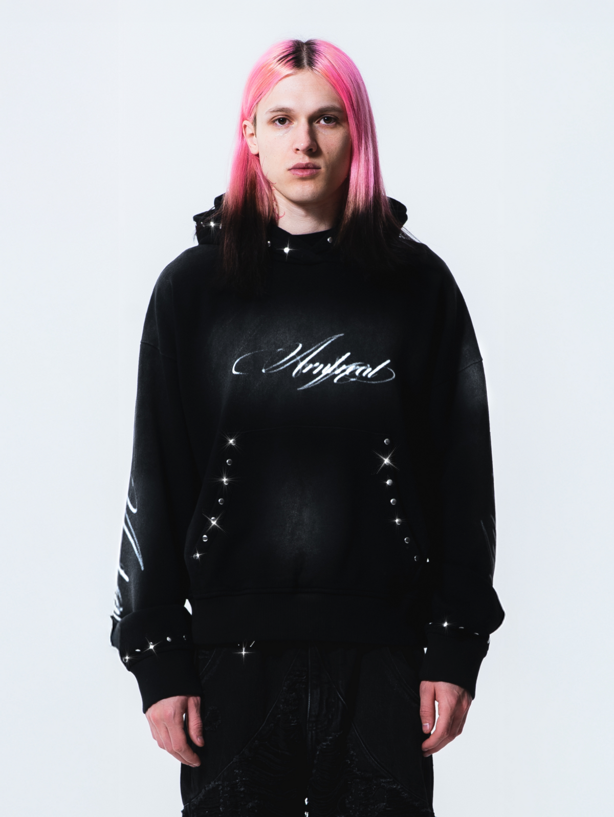 Clout Black Hoodie