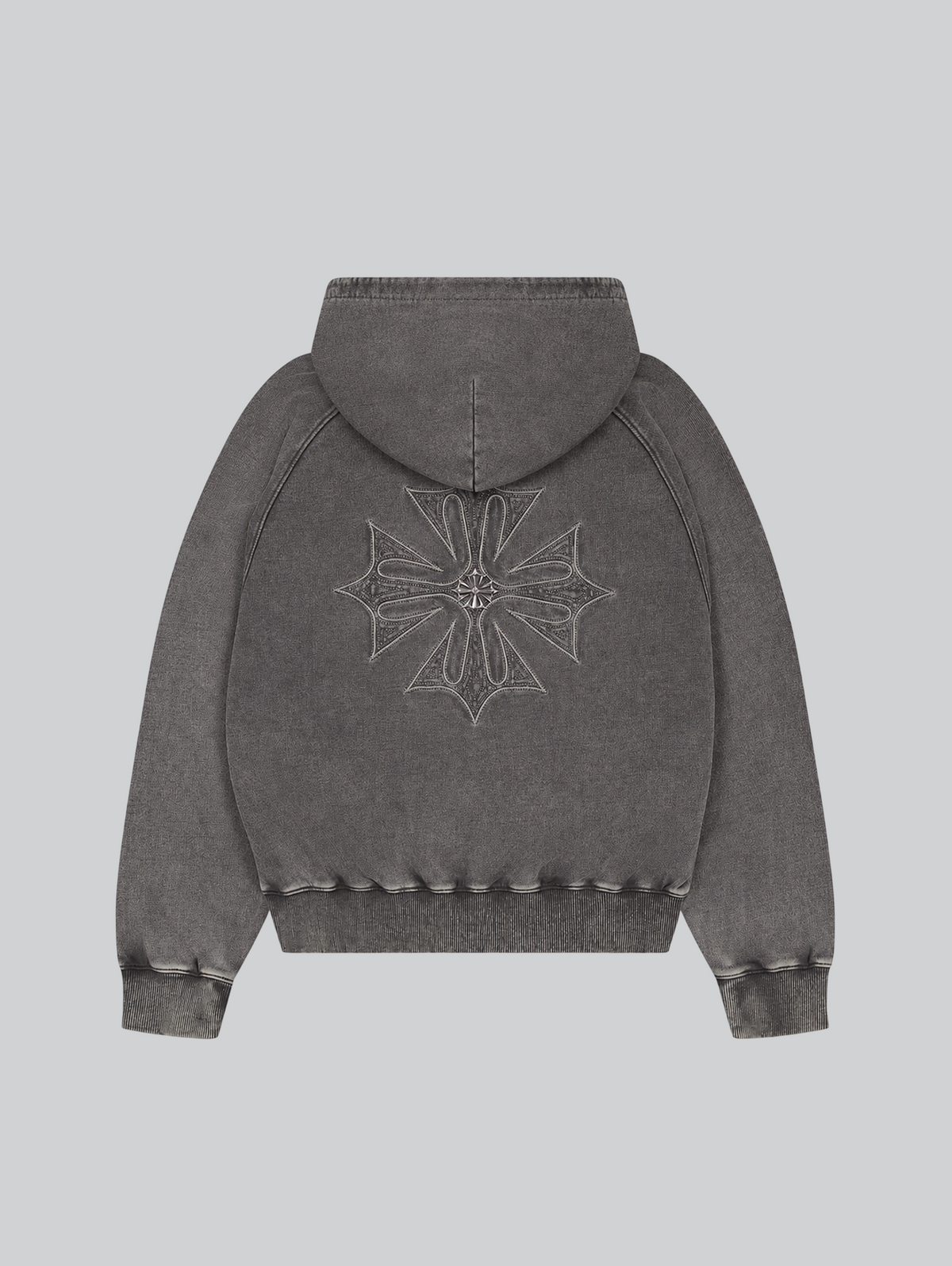 Relic Grey Zip Hoodie