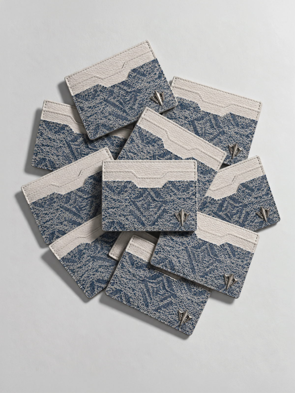 Porte Cartes assorti Bleu